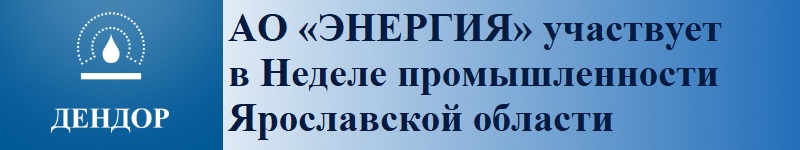 АО «ЭНЕРГИЯ» участвует в Неделе промышленности Ярославской области